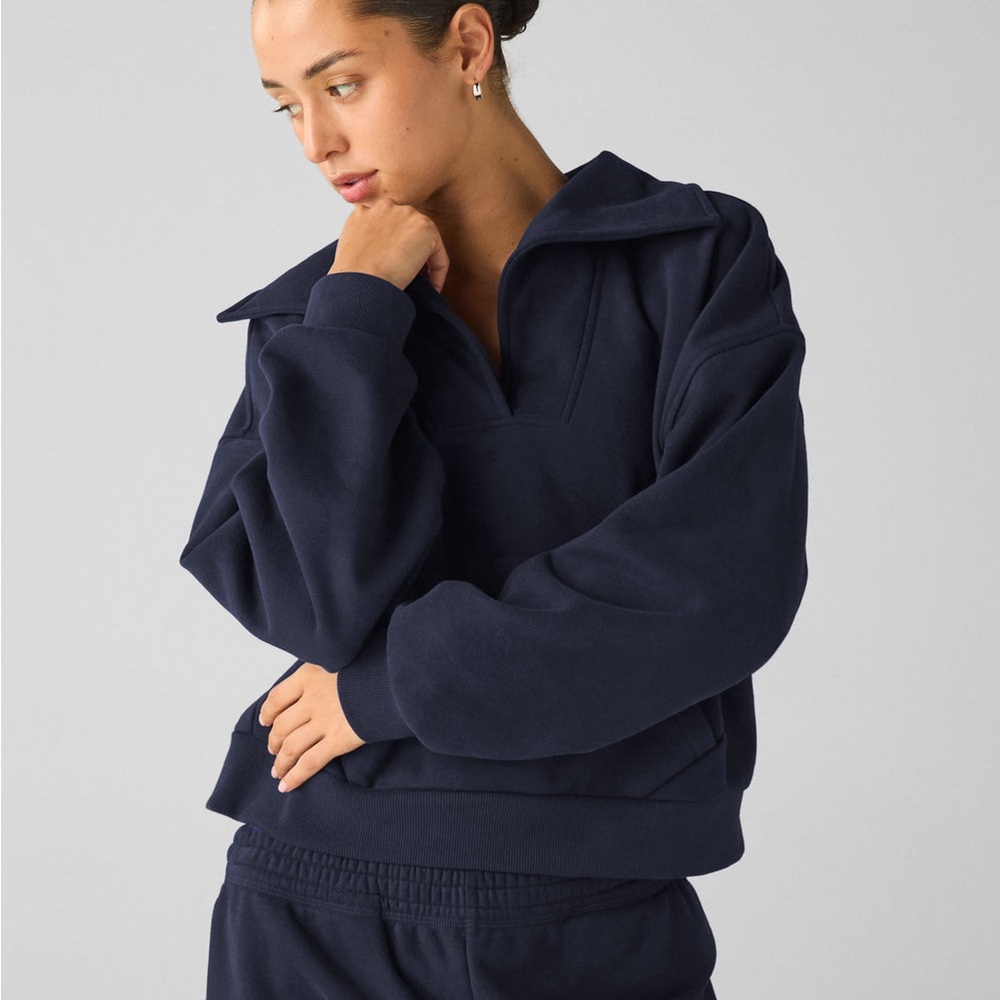 Beyond Yoga LuxeFleece Street Smart Pullover
